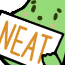 neat_sign_bean emote for Discord