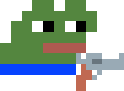 pepe_with_gun emote for Discord