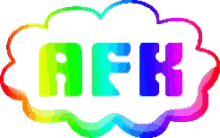 rainbowAFK_v2 emote for Discord