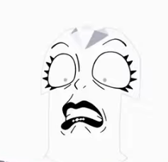 white_disgusted emote for Discord