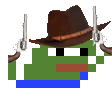 Pepe_Pew_Pew emote for Discord