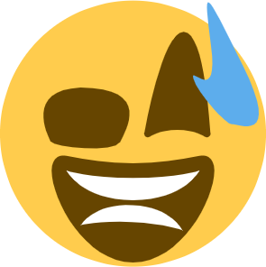 disabled_sweat_smile emote for Discord