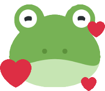 frog_love emote for Discord