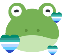 gay_frog_love emote for Discord