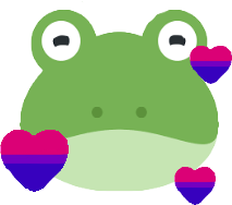 bi_frog_love emote for Discord