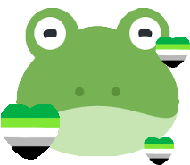 aro_frog_love emote for Discord