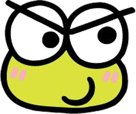 keroppi_smirk emote for Discord