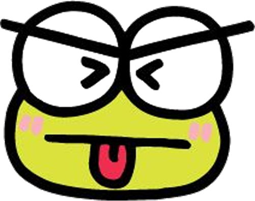 keroppi_yuck emote for Discord