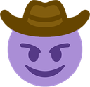 smiling_imp_cowboy emote for Discord