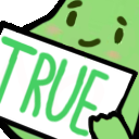 true_sign_bean emote for Discord