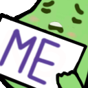 me_sign_bean emote for Discord
