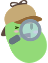 detective_bean emote for Discord