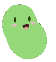 pinged_bean emote for Discord