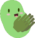 clap_bean emote for Discord