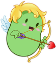 cupid_bean emote for Discord