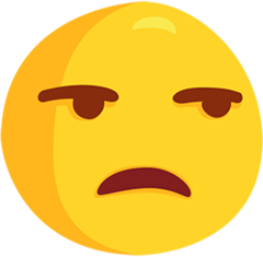 Facebook_unamused emote for Discord
