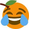 joyful_orange emote for Discord