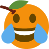 funny_orange emote for Discord
