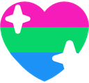 PolyHeart emote for Discord