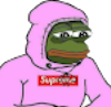 SadSupremePepe emote for Discord