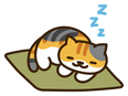 nekoatsume_zzz emote for Discord