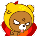 bearymad emote for Discord