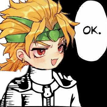 Chibi_DIO_OK emote for Discord