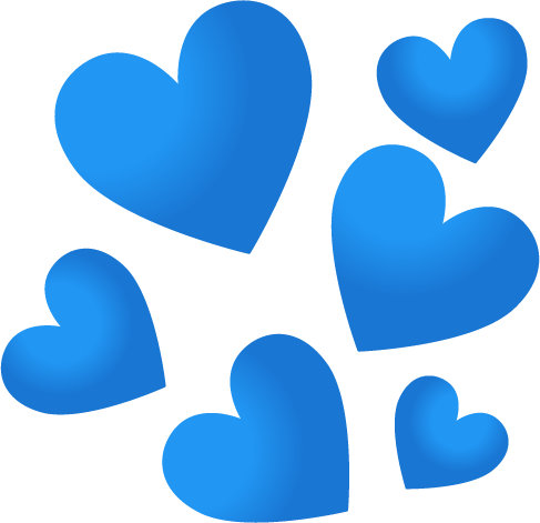 BlueHearts static emote