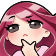 cute_girl_think emote for Discord