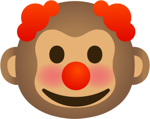 MonkClown emote for Discord