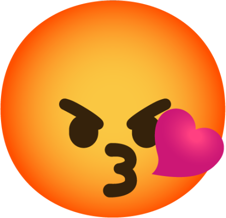 AngryKiss emote for Discord