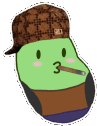 thug_life_bean emote for Discord