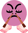 jom_triumph_chopsticks_feet emote for Discord