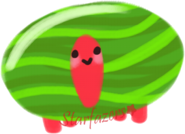 LittleWatermelonTurtle emote for Discord