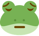 pensivefrog emote for Discord