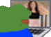 Pepecaught_poki emote for Discord