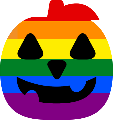 pridepumpkin emote for Discord