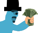 TakeMyMoney emote for Discord