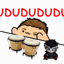 far_dududu_bongo_cat emote for Discord