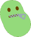 mute_bean emote for Discord
