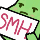 smh_bean emote for Discord