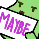 maybe_bean emote for Discord
