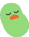 sleepy_bean emote for Discord