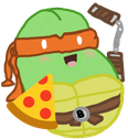 ninja_turtle_bean emote for Discord