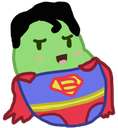 superman_bean emote for Discord