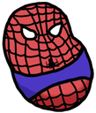 spiderman_bean emote for Discord