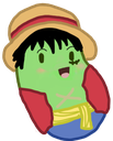 luffy_bean emote for Discord