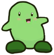 bean_kirby emote for Discord