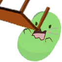 table_flip_bean_cat emote for Discord