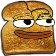 pepe_toast_hey emote for Discord